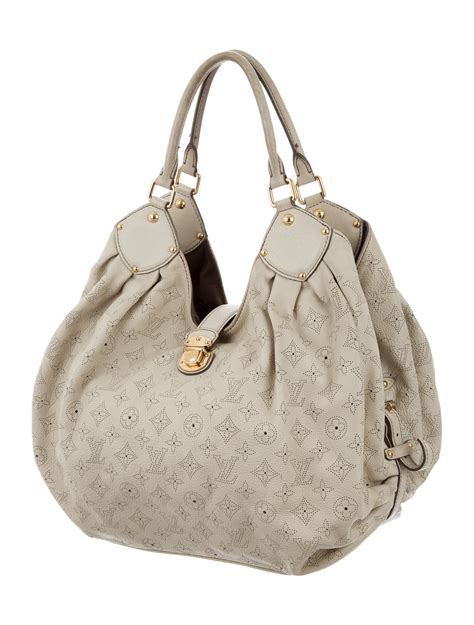 louis vuitton mahina hobo bag.